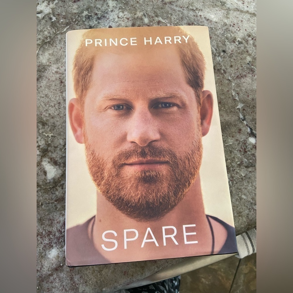 Spare - Prince Harry’s recent book, hardcover